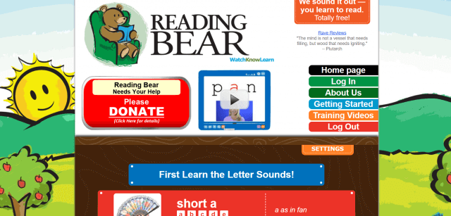 reading bear 