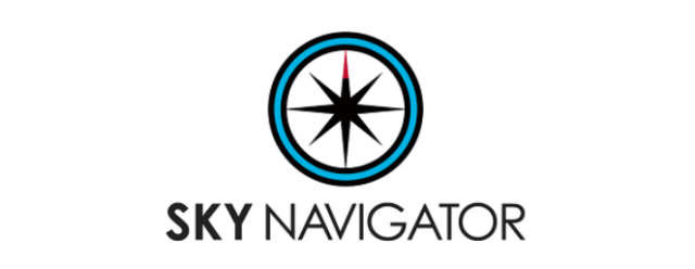 sky navigator(スカイナビゲーター)スーツケースのロゴ